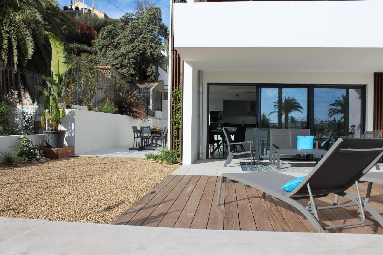 O Fil De L'Eau Bandol - App A05 - T3 Avec Jardin Et Terrasse Lejlighed Eksteriør billede